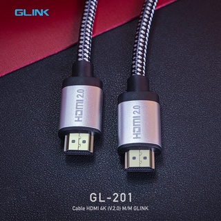 GLINK GL-201 V2.0 สาย hdmi ยาว1.8M,3M,5M คุณภาพดี 4K (พร้อมส่ง)