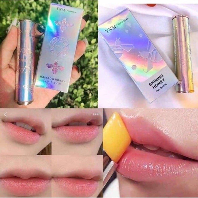 YNM Shining Honey Lip Balm 3g แท้💯