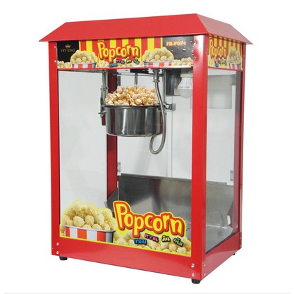Fry king popcorn ตู้ป๊อปคอร์น (8 ออนซ์) เครื่องคั่วข้าวโพดไฟฟ้า เครื่องทำป๊อปคอร์นไฟฟ้า FR-POP4