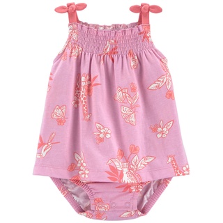 Carters Dress 1Pc Purple-Pink L8 คาร์เตอร์เสื้อผ้าชุดกระโปรงมีลาย