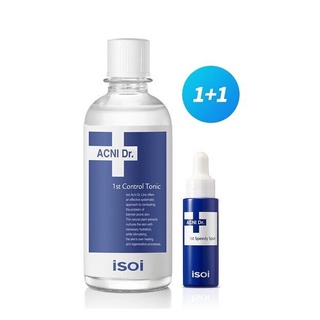 Isoi ACNI Dr. 1st Speedy Spot ครีมบํารุงผิวหน้า 14 มล. และ isoi ACNI Dr.1st โทนิก 130 มล.