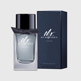 BURBERRY Mr. Burberry Indigo Eau de Toilette 100 ml , 150ml ของแท้นำเข้า ไซส์จริง