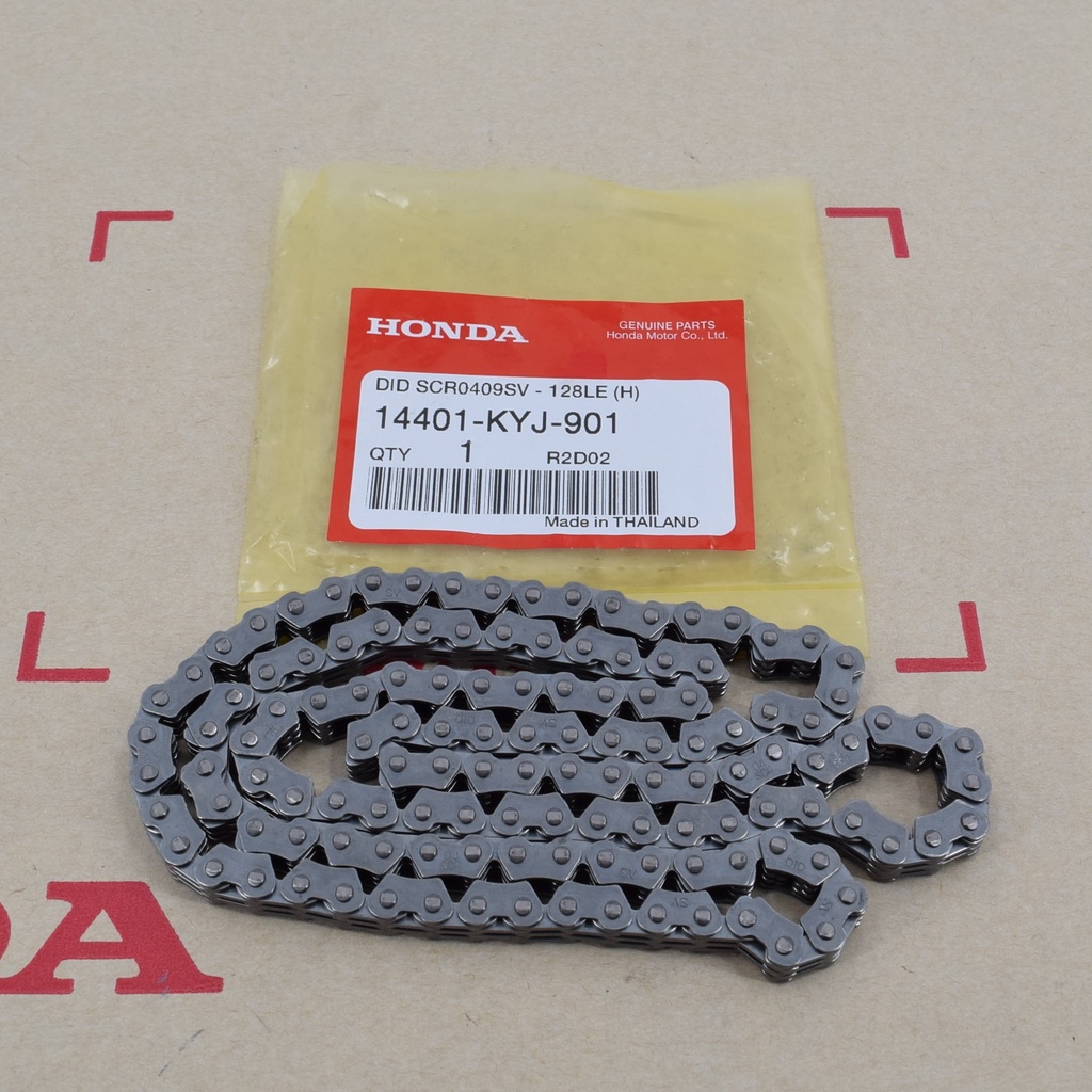 โซ่ราวลิ้น CRF250 แท้ศูนย์ฮอนด้า (128ข้อ) ราคา/1ชิ้น 14401-KYJ-901