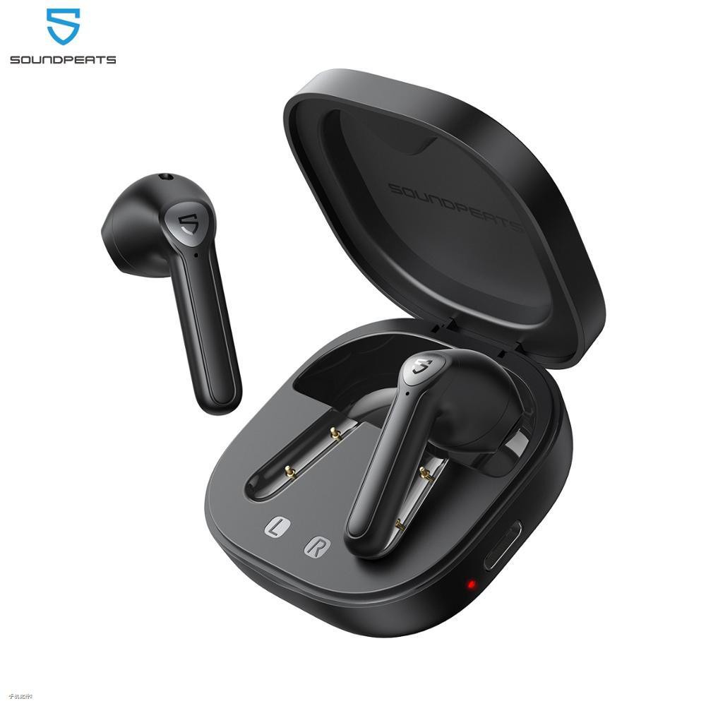 Soundpeats Trueair2 Wireless Earbuds Bluetooth V5 1 Headphones Qcc3040 Aptx Dual Mic Cvc Noise