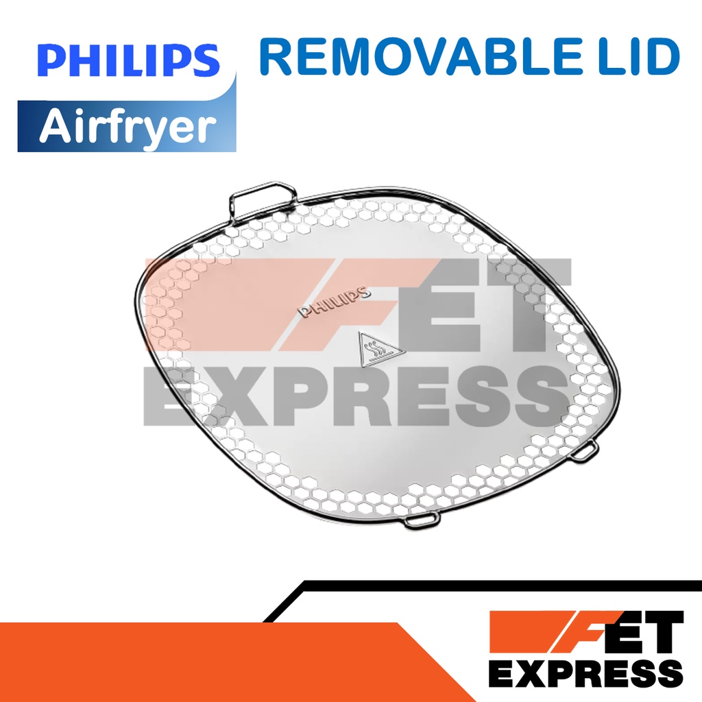 REMOVABLE LIDฝาปิดกันกระเด็น อุปกรณ์เสริมของแท้สำหรับหม้อทอดอากาศ PHILIPS Airfryer สามารถใช้ได้หลายรุ่น (420303607561)