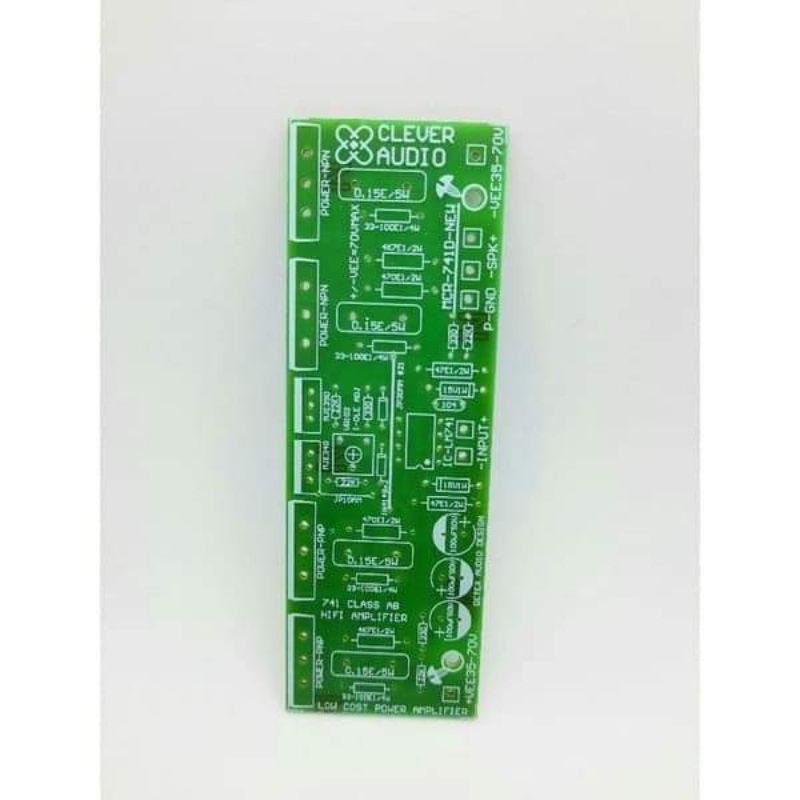 PCB PCBเปล่า บอร์ด741 TR2คู่