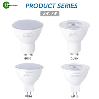 [E27 หลอดไฟสปอตไลท์ LED ][หลอดไฟ GU10 LED ][หลอดไฟสปอตไลท์ LED 5W E14 220V][หลอดไฟข้าวโพด 5.3 10 แอมป์]