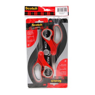 สก๊อตช์ กรรไกร 8 นิ้ว รุ่น CAT1428 x 2 เล่ม Scotch Scissors 8 inch Model CAT1428 x 2 pieces