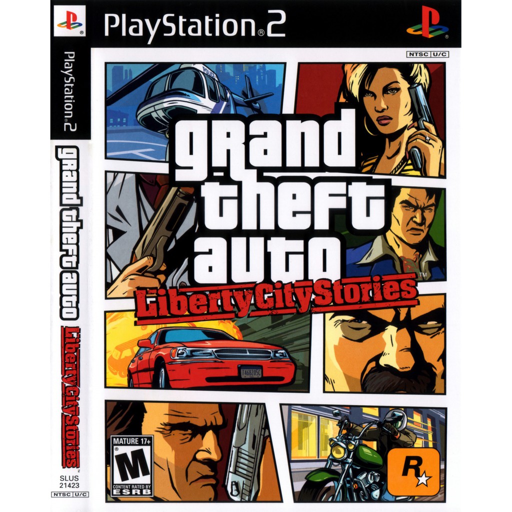 แผ่นเกมส์ Grand Theft Auto - Liberty City Stories PS2 Playstation2 คุณภาพสูง ราค