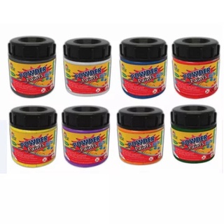 คิดอาร์ท สีฝุ่น 80กรัม 1สี/กระปุก Kidart Powder Paints Color 80g./Pc. Water based (TP80)