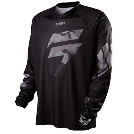 เสื้อกีฬาแขนยาว ลายทีมขี่จักรยานยนต์วิบาก SHIFT Pro DH BMX 2022