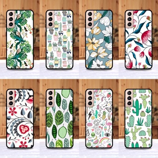 เคส Samsung S21 / S30 ใช้เคสเดียวกัน ลายดอกไม้ ขอบนิ่มหลังแข็ง เคสมือถือ เคสโทรศัพท์ Case เคส TPU ขอบนิ่มหลังแข็ง