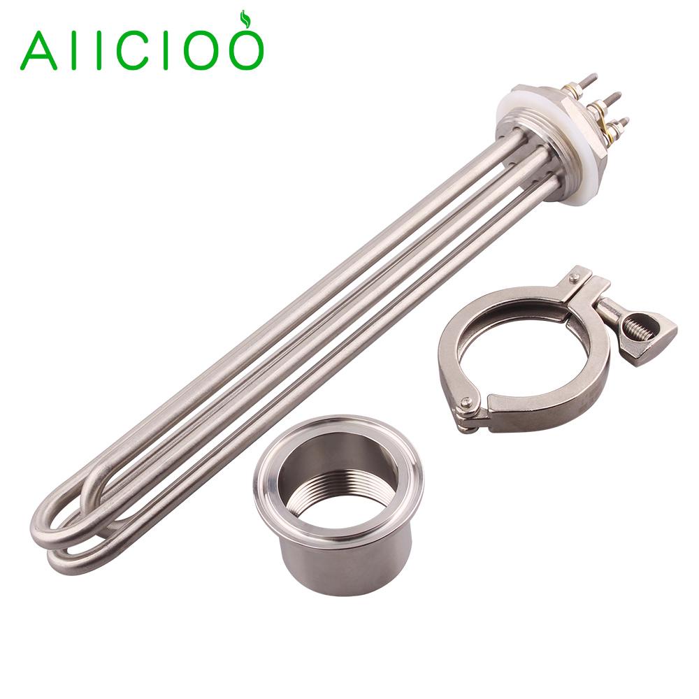 208V Heating Element Electric Water Heater for Liquid 1.5"NPT Thread