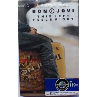 Cassette Tape เทปคาสเซ็ตเพลง Bon Jovi This Left Feels Right ลิขสิทธิ์ ซีล