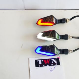 ไฟเลี้ยว LED ไฟเลี้ยวแต่งมอเตอร์ไซค์ กันน้ำ 100 % ส่งด่วนทุกวัน (แพคเกจ1คู่ )