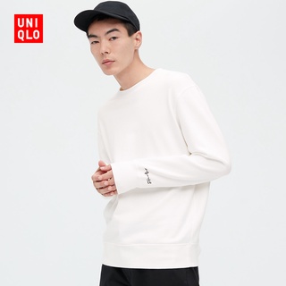 Uniqlo เสื้อกันหนาว แขนยาว สไตล์สปอร์ต สําหรับผู้ชาย และผู้หญิง (UT)