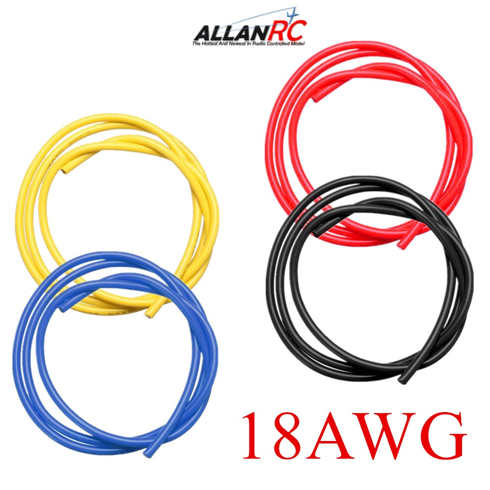 18AWG Silicone Wire - (1 meter)