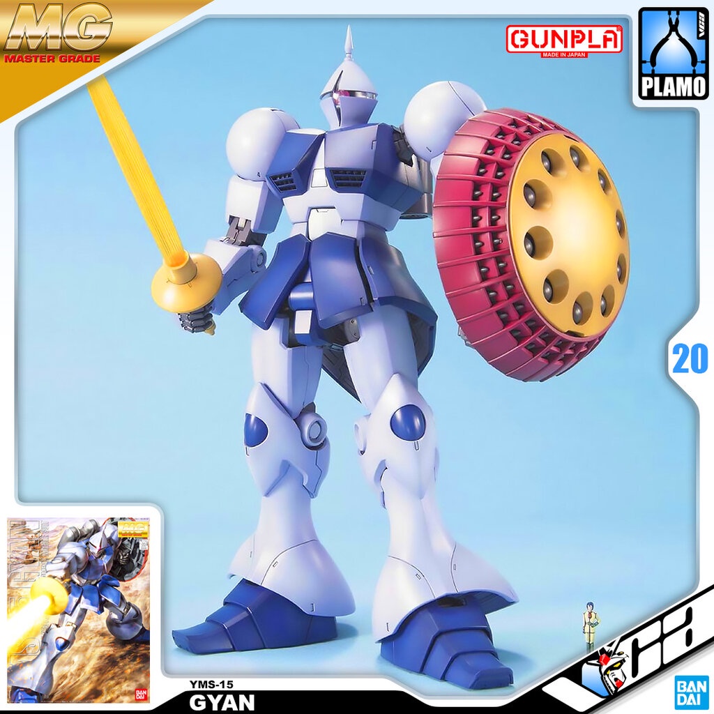 VCA 8️⃣ BANDAI GUNPLA MASTER GRADE MG 1/100 YMS-15 GYAN GUNDAM ประกอบ หุ่นยนต์ โมเดล กันดั้ม กันพลา 