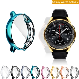 สำหรับSamsung Galaxy Watch active 2 กีฬานาฬิกาฝาครอบป้องกันชุบป้องกัน 40mm 44mm