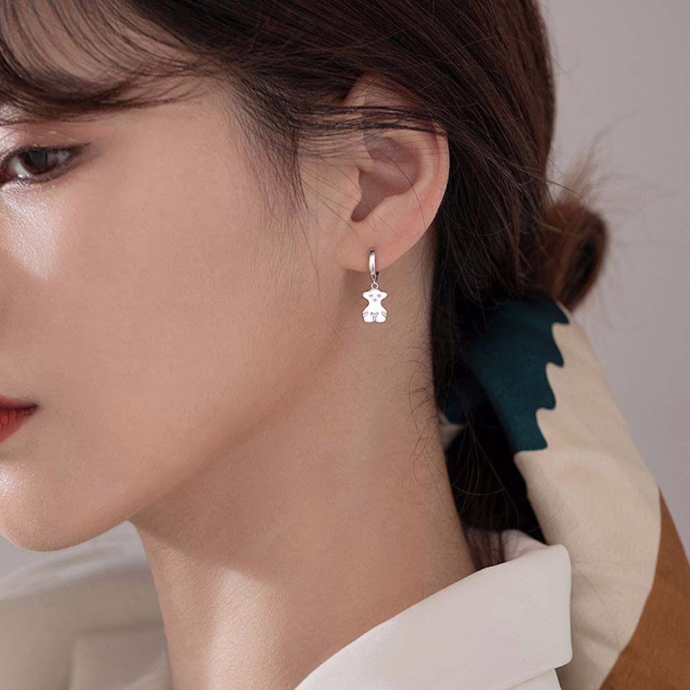 BARRY Elegant Dangle Earrings Daily Women Earring Hoop Earrings Love ...