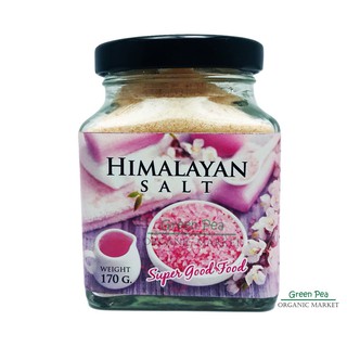 เกลือหิมาลายัน สีชมพู บดละเอียด/บดหยาบ Himalayan Pink salt ,170g. Supeer Good food