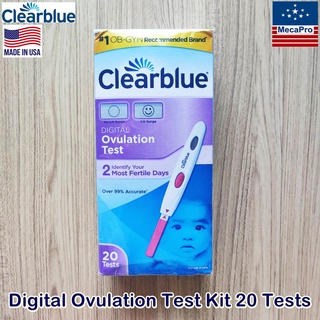 Clearblue® Digital Ovulation Test Kit 20 Tests อุปกรณ์ทดสอบการตกไข่แบบดิจิตอล เพิ่มโอกาสตั้งครรภ์