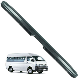 กันรอยท้าย ชายบันไดท้าย รถตู้ ชายบันไดท้าย commuter hiace toyota เคฟล่าดำ ชุปเคฟล่าร์ 2005 - 2017 Size : 159*13*3.5 CM