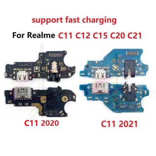 แพรตูดชาร์จ ตูดชาร์จ (Charging board) สําหรับ realme C11 2021 C12 C15 C20 C21