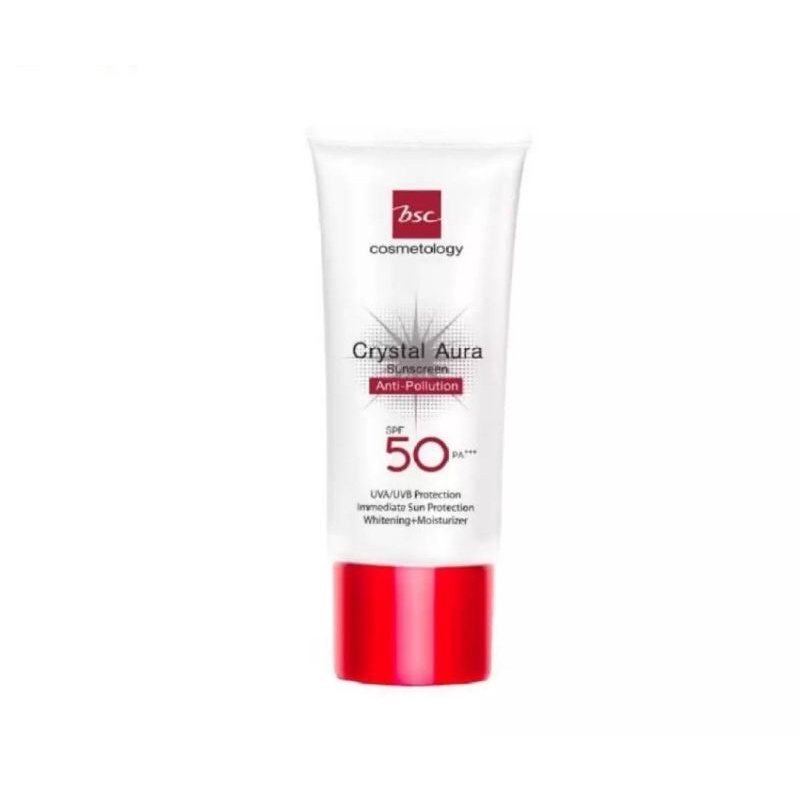 BSC Crystal Aura Sunscreen SPF 50 25 กรัม