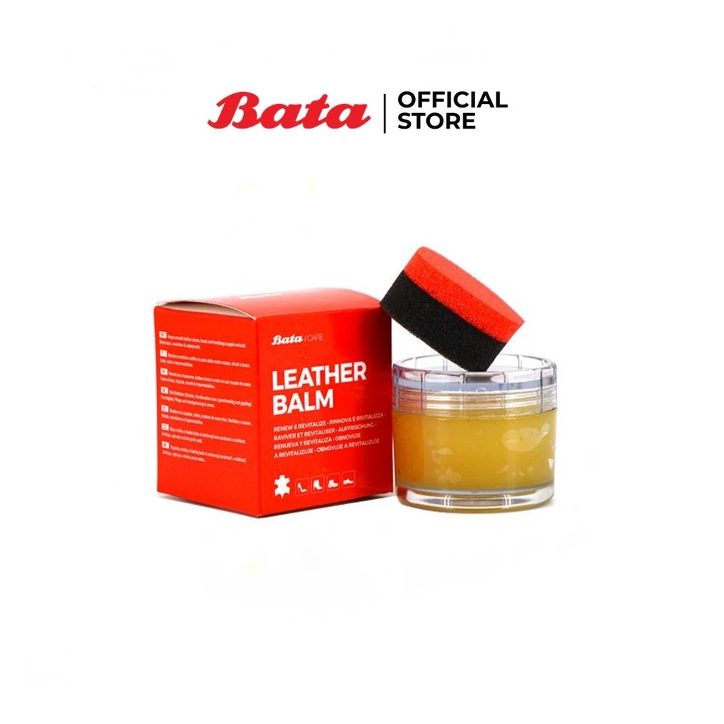 Bata Care SHOE Protection เลเธอร์บาล์ม ครีมรักษาเครื่องหนัง สีใส รหัส 9900021