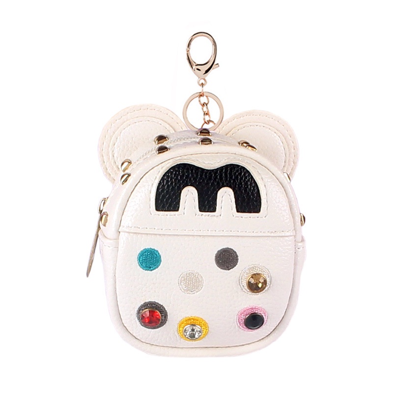 กระเป๋าใส่เหรียญ ใส่บัตร ขนาดเล็ก น่ารัก เรียบง่าย สําหรับนักเรียน ราคา ถูกที่สุด ดีลบีเคเค แกลเลอรีภาพที่ 9
