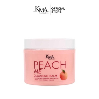 KMA คลีนซิ่งบาล์ม แตกตัวเป็นน้ำนม PEACH ME CLEANSING BALM 85g. -KCCCBN