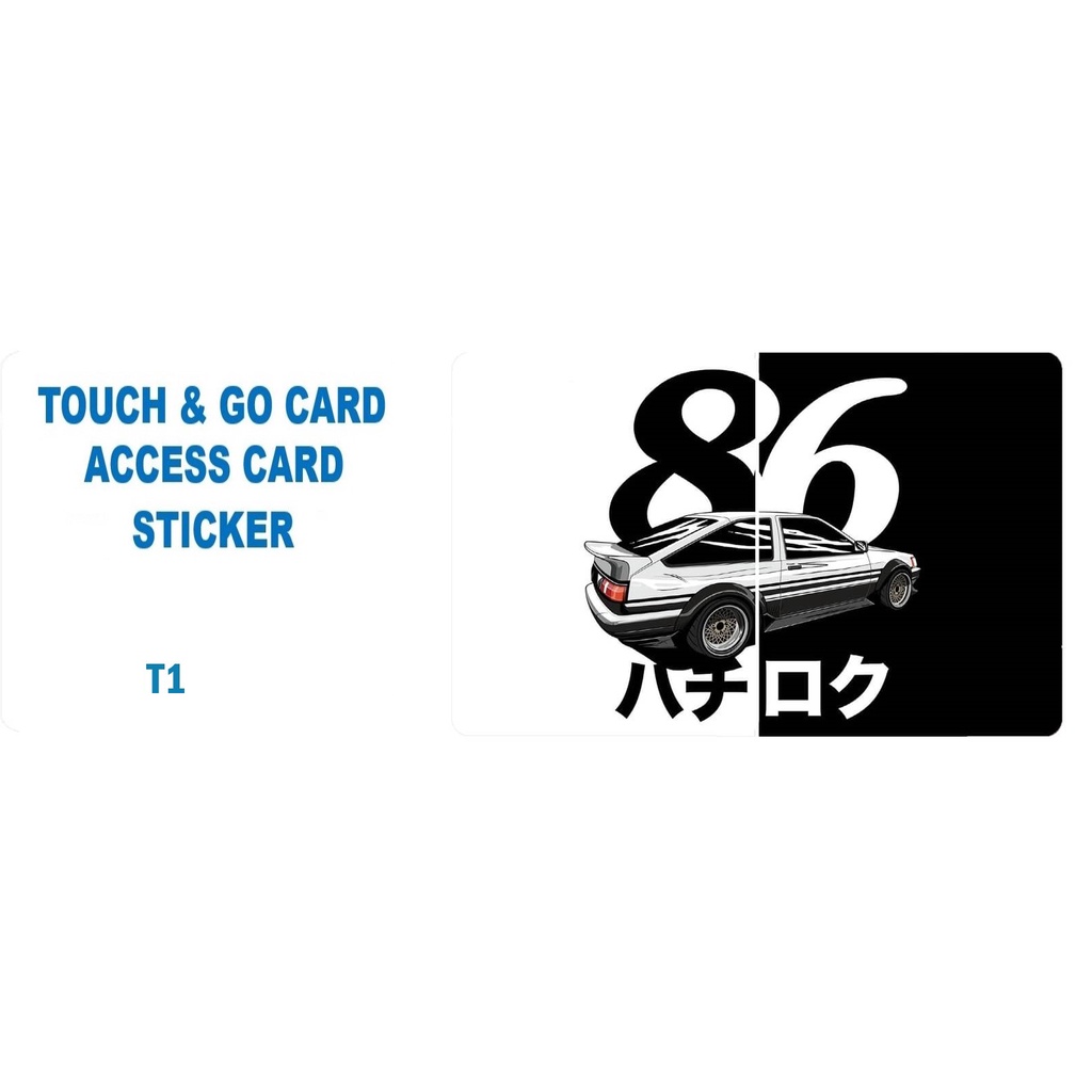 TOUCH N GO & ACCESS CARD STICKER PROTECTOR - T1-T2