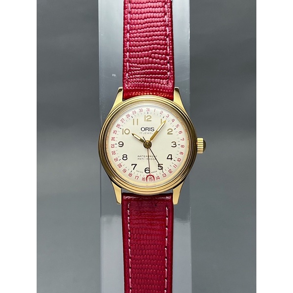 นาฬิกาเก่า นาฬิกาออโต้ นาฬิกาข้อมือโบราณโอริส Vintage Oris Pointer date two tone