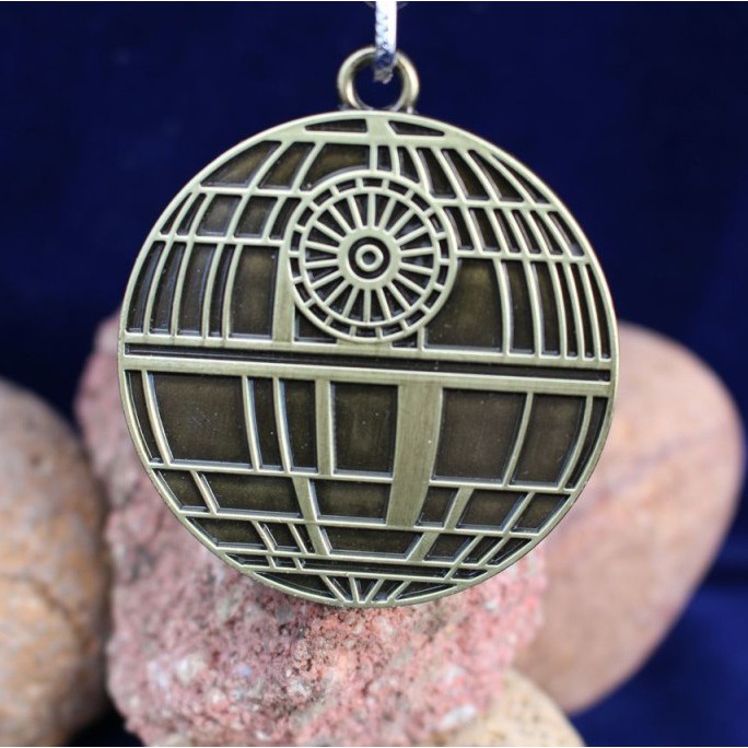 พวงกุญแจ โลหะ Death Star I สีทอง - Star Wars