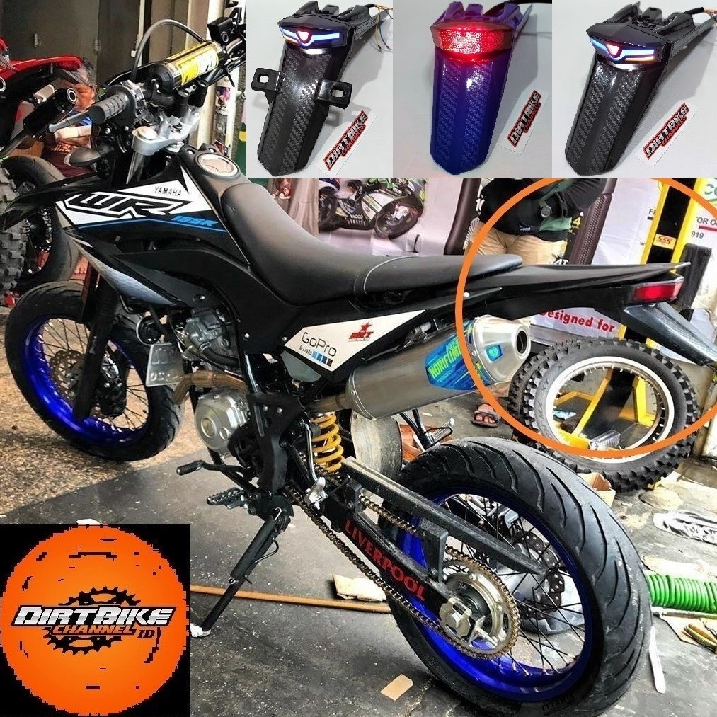 Stoplamp WR155 ไฟเลี้ยวหยุดหลอดไฟ Undertrail PNP WR 155 อุปกรณ์เสริม WR155 LED