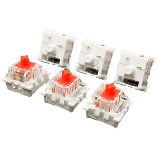 10 ชิ้นพลาสติกสำหรับ cherry red 3 Pin MX RGB Mechanical Switch