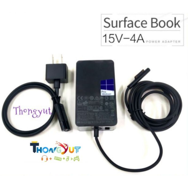 Surface Power Supply Adapter 65W 15V 4A For Surface Book สำหรับ  Surface Pro 3 Pro 4 (Original) Gc0R