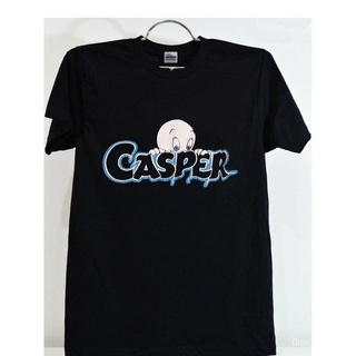 Summer Vintage T-Shirt 90s Casper the Friendly Ghost The Movie Reprint mens t shirt casual cotton top black