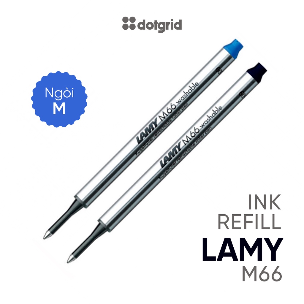 ไส้ปากกาลูกลื่น Lamy M66 M nib - น้ําเงิน/ดํา - สินค้าเยอรมันแท้