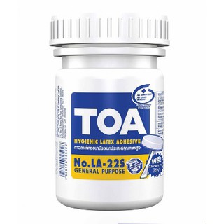 กาวลาเท็กซ์ TOA (LA 22S)  4 ออนซ์ สีขาว