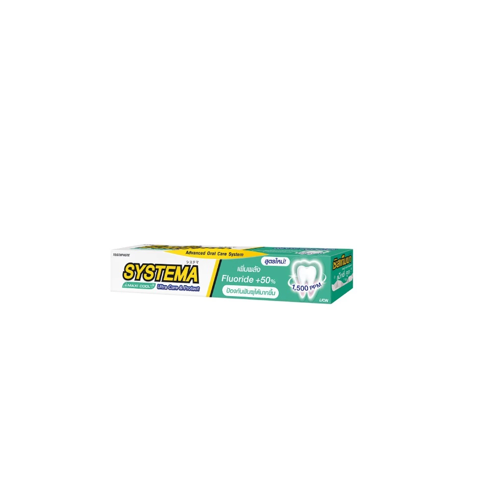 SYSTEMA ยาสีฟัน ซิสเท็มมา แคร์ แอนด์ โพรเทคท์ แม็กซี่คูล Maxi Cool 40 กรัม