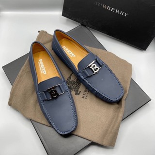 รองเท้า เบอร์เบอร์รี่ Logo Signature Loafer Shoes งานออริ ไซด์ : 39 | 40 | 41 | 42 | 43 | 44 ถ่ายสดจากสินค้าจริง100%