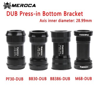 MEROCA DUB bottom bracket bicycle bottom bracket bearing PF30 / BB30 / BB386 / M68 inner diameter 28.99mm