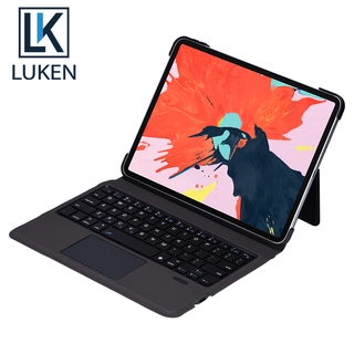 Luken คีย์บอร์ดบลูทูธไร้สาย หนังแกะ แบบบางพิเศษ 11 นิ้ว สําหรับ iPad pro 11 นิ้ว