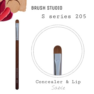 BRUSH STUDIO S series 205 : Concealer &amp; Lip Brush แปรงลิปสติกและคอนซีลเลอร์