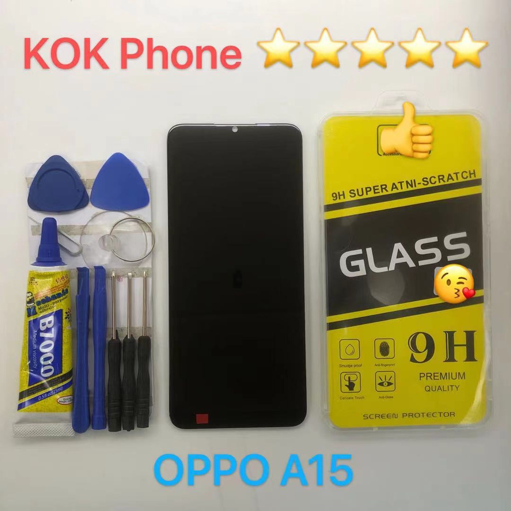 ชุดหน้าจอ Oppo A15 แถมฟิล์มพร้อมชุดไขควง