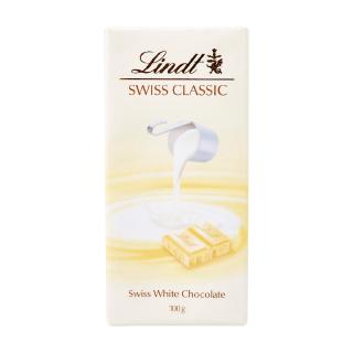 ❤️ไม่แท้คืนเงิน❤️ Swiss White Chocolate 100g. (Lindt Brand) ช็อกโกแลตขาว (ตรา ลินด์ต)