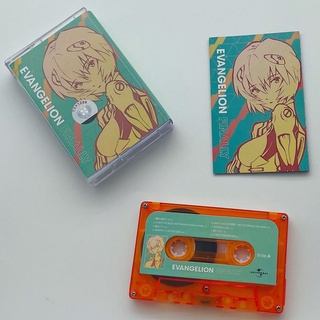 EVA Evangelion EVANGELION FINALLY brand new unopened lyrics book color tape