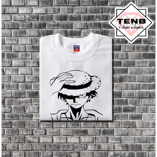 แนวโน้ม LUFFY HAT V.4 ลายพิมพ์เสื้อยืดสําหรับผู้ชายและผู้หญิง ~ อะนิเมะ @?u